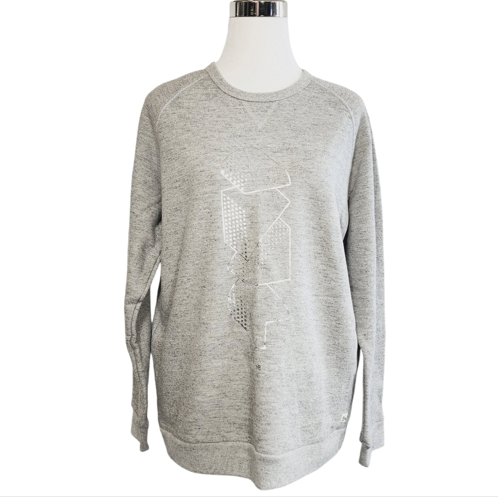 Marine Layer Sz M Pullover Fleece Lined Sweater New!
